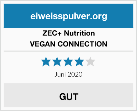 ZEC+ Nutrition VEGAN CONNECTION Test