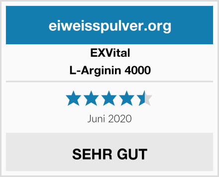 EXVital L-Arginin 4000 Test