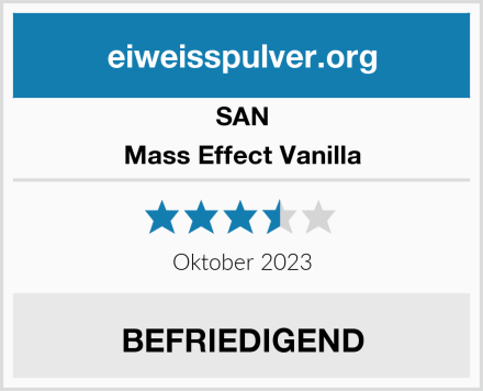 SAN Mass Effect Vanilla Test