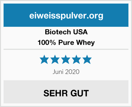 Biotech USA 100% Pure Whey Test
