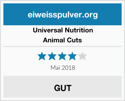 Universal Nutrition Animal Cuts Test