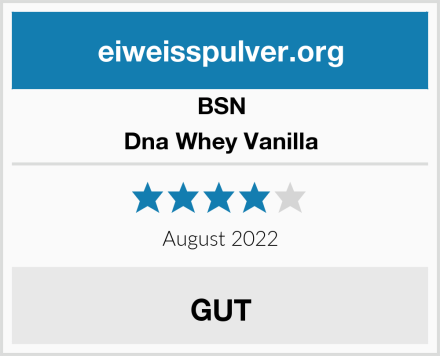 BSN Dna Whey Vanilla Test