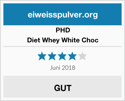 PHD Diet Whey White Choc Test