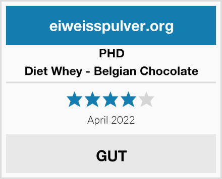 PHD Diet Whey - Belgian Chocolate Test