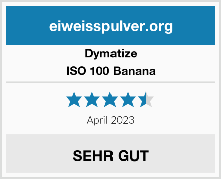 Dymatize ISO 100 Banana Test