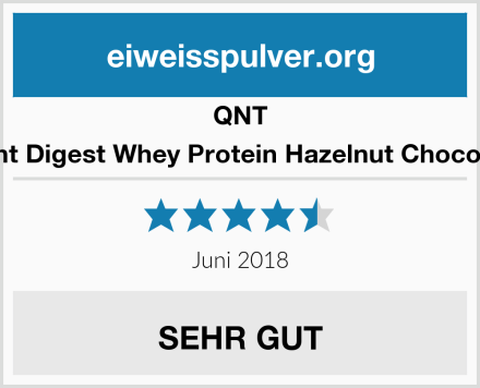 QNT Light Digest Whey Protein Hazelnut Chocolate Test