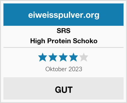 SRS High Protein Schoko Test