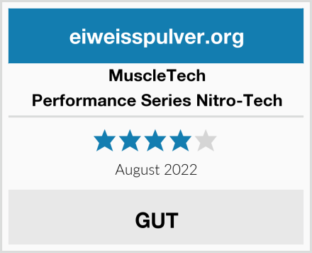 MuscleTech Performance Series Nitro-Tech Test