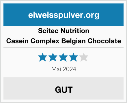 Scitec Nutrition Casein Complex Belgian Chocolate Test