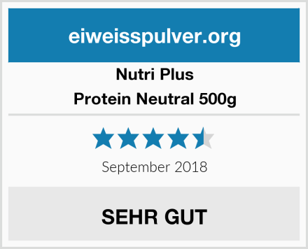 Nutri-Plus Protein Neutral 500g Test