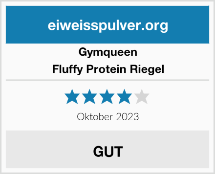 Gymqueen Fluffy Protein Riegel Test