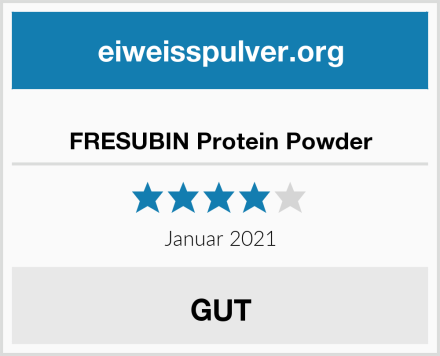  FRESUBIN Protein Powder Test