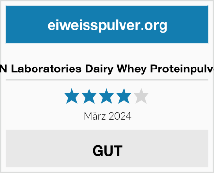  GN Laboratories Dairy Whey Proteinpulver Test