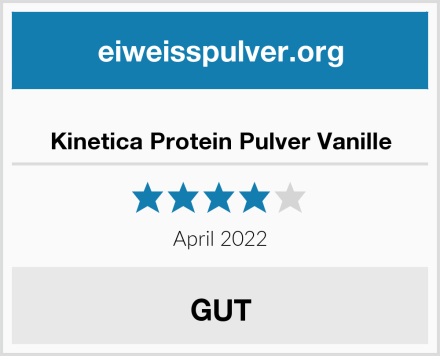  Kinetica Protein Pulver Vanille Test