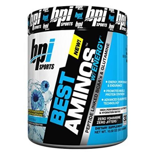 BPI Sports Best Aminos with Energy Blue Icy Raz